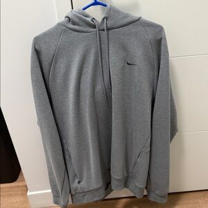 Nike Men's Charcoal Gray Hoodie